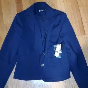 New york & company Marine blue blazer